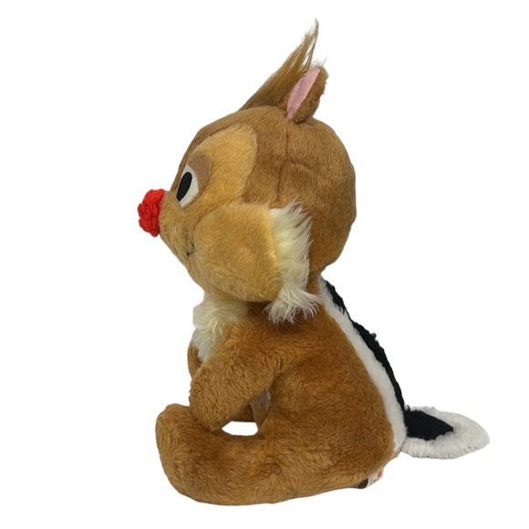 1970s Walt Disney Production Chip 'n Dale Chipmunks Plush Stuffed Toys USA - Picture 11 of 15